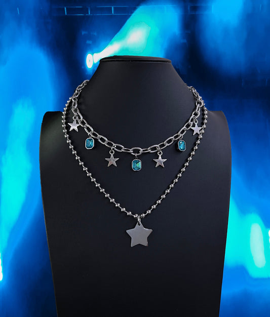 NEBULA LAYERED NECKLACE